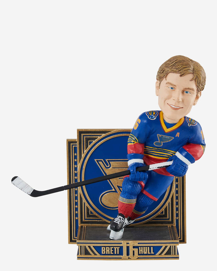 Brett Hull St Louis Blues Career Retrospective Bobblehead FOCO - FOCO.com