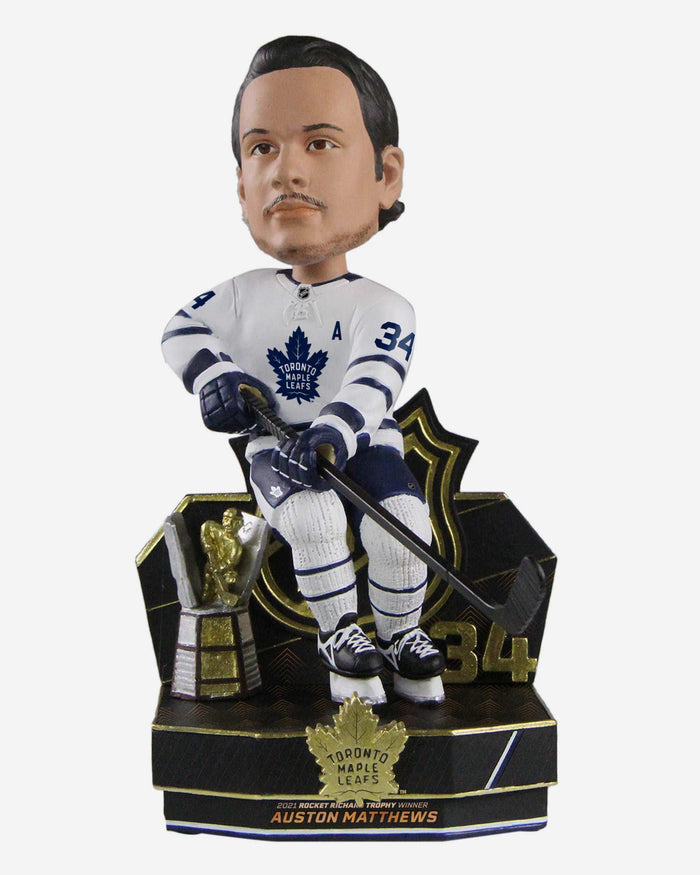 Auston Matthews Toronto Maple Leafs Maurice Richard Trophy Bobblehead FOCO - FOCO.com