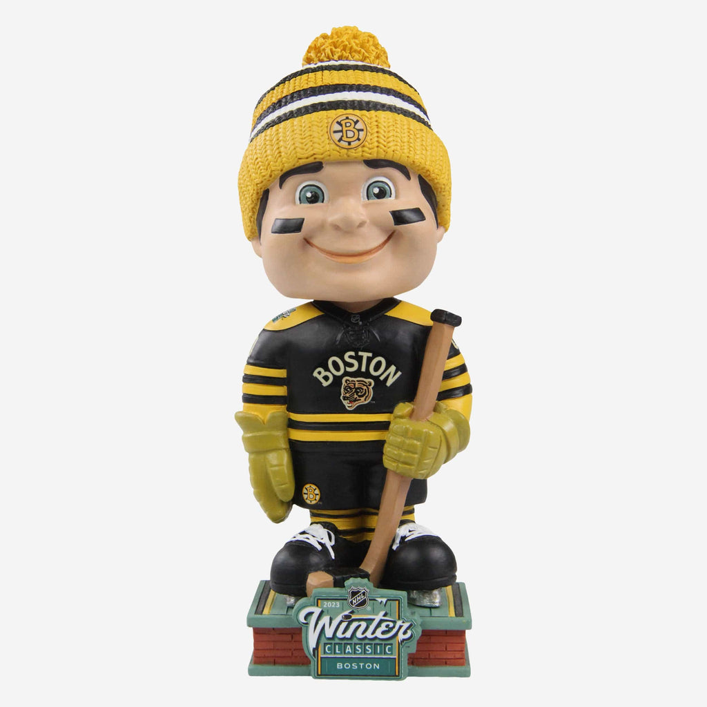 Boston Bruins 2023 Winter Classic Retro Cherub Bobblehead FOCO - FOCO.com