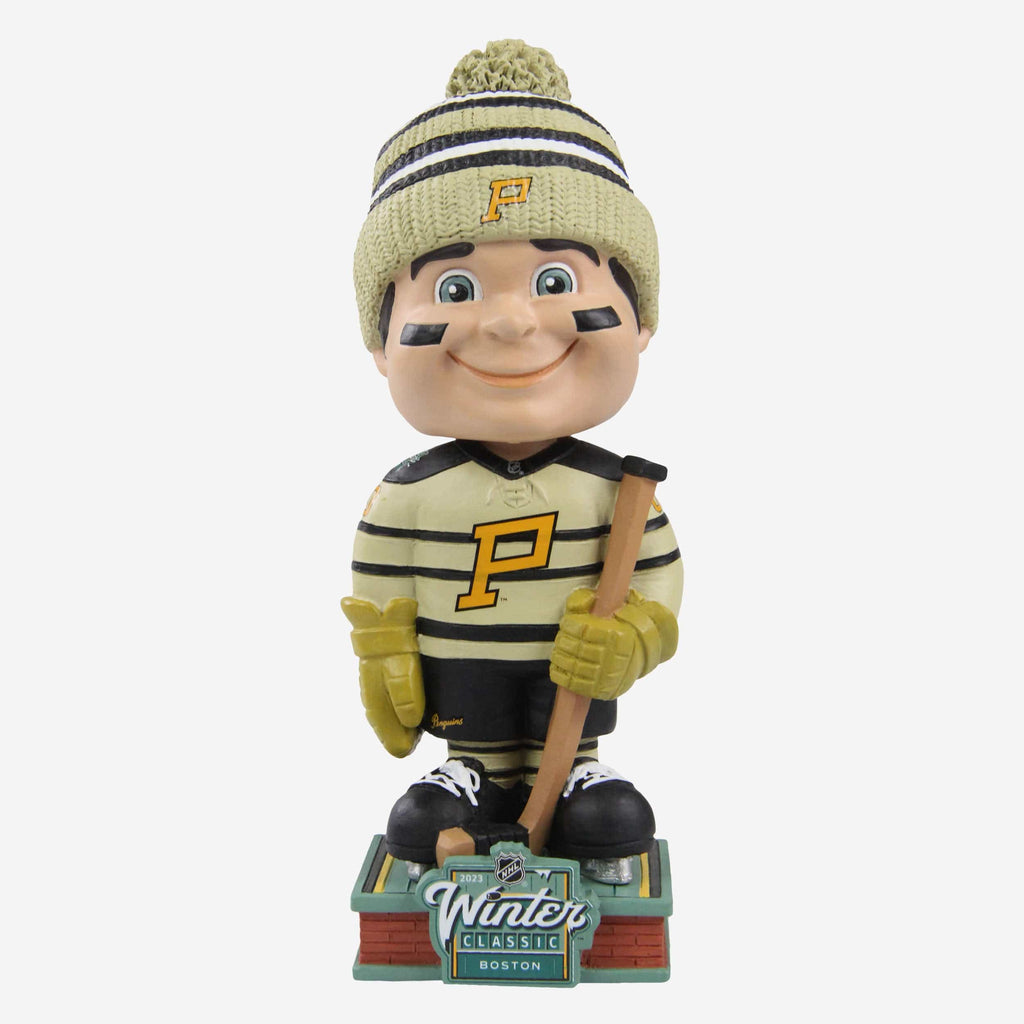 Pittsburgh Penguins 2023 Winter Classic Retro Cherub Bobblehead FOCO - FOCO.com