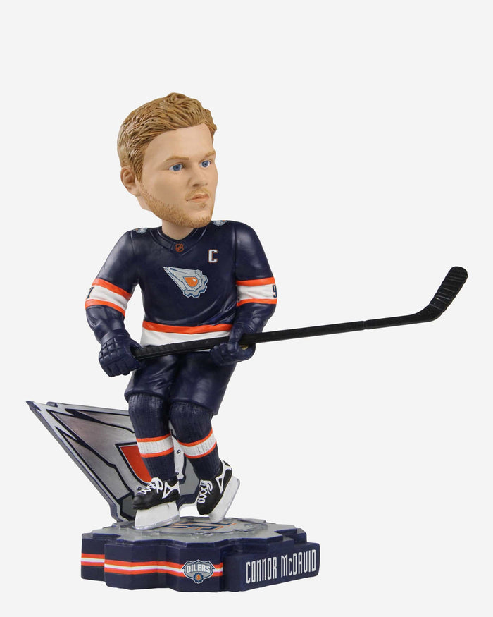 Connor McDavid Edmonton Oilers Reverse Retro Jersey Bobblehead FOCO - FOCO.com