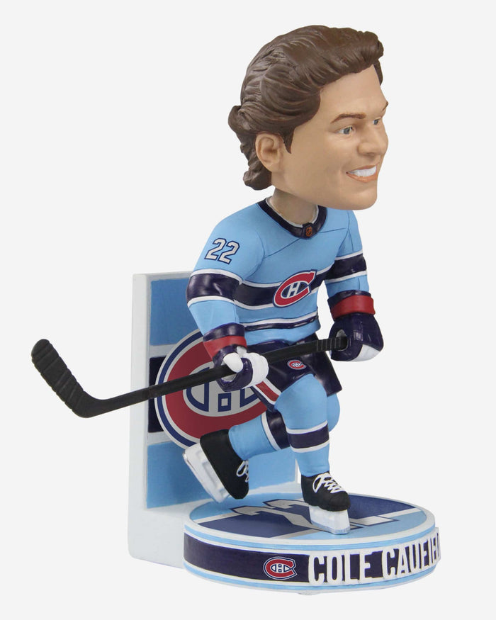 Cole Caufield Montreal Canadiens Reverse Retro Jersey Bobblehead FOCO - FOCO.com