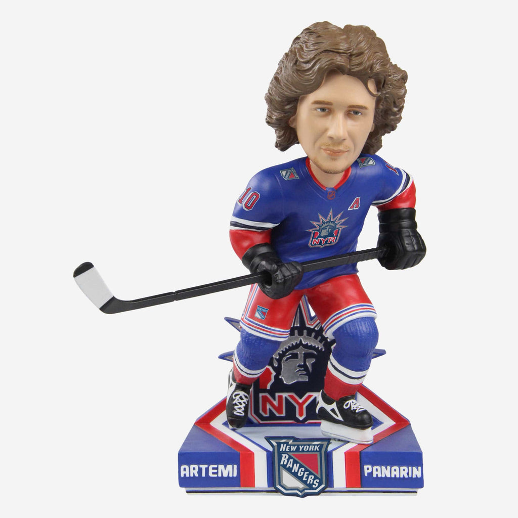 Artemi Panarin New York Rangers Reverse Retro Jersey Bobblehead FOCO - FOCO.com