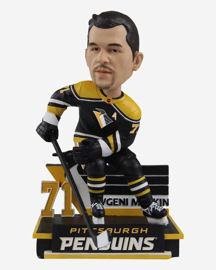 Evgeni Malkin Pittsburgh Penguins Reverse Retro Jersey Bobblehead FOCO - FOCO.com