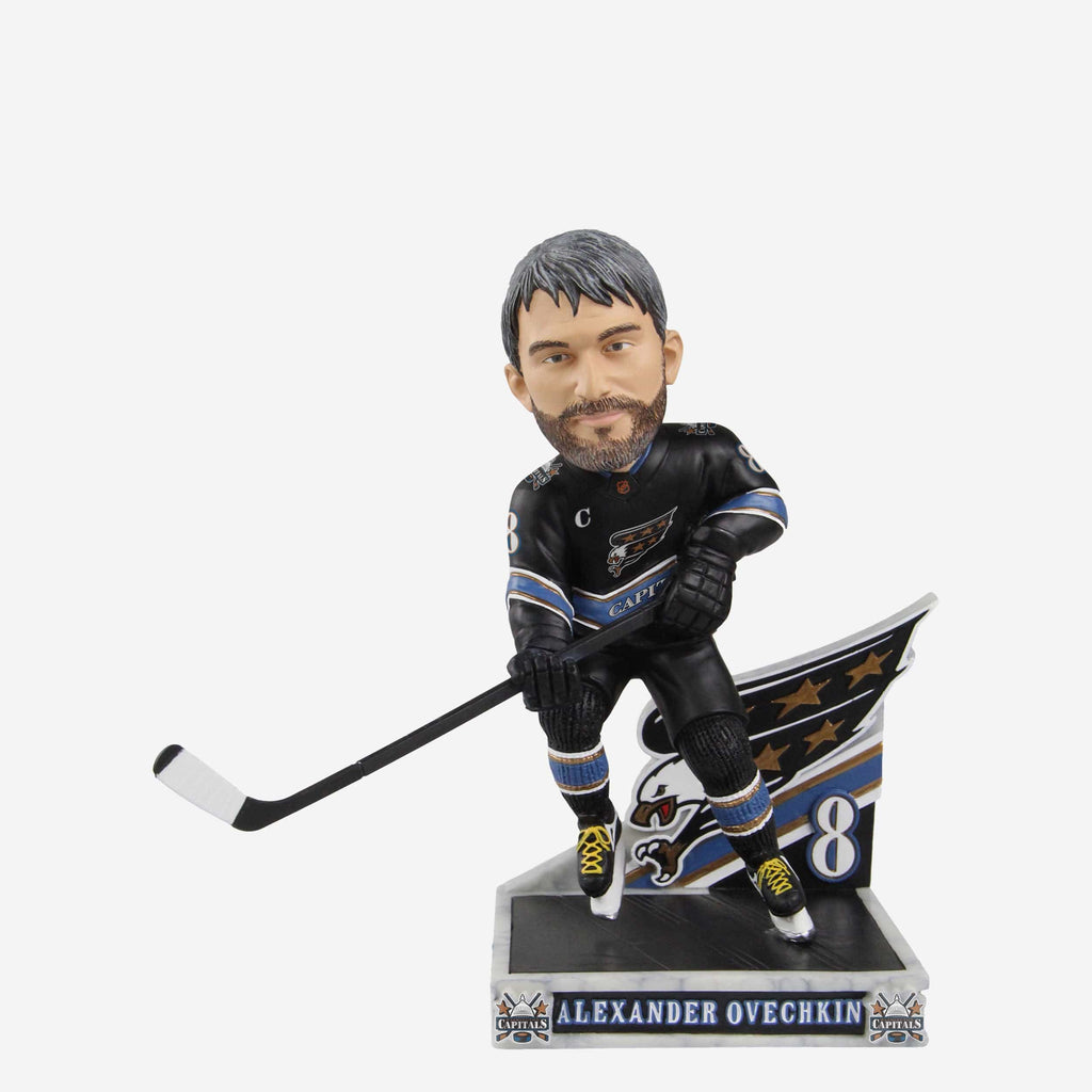 Alex Ovechkin Washington Capitals Reverse Retro Jersey Bobblehead FOCO - FOCO.com