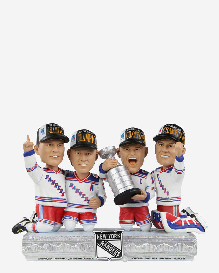 New York Rangers 1994 Stanley Cup Champions Mini Bobblehead Scene FOCO - FOCO.com