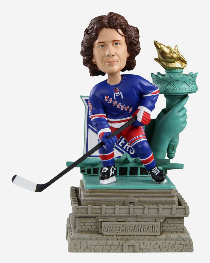 Artemi Panarin New York Rangers Statue of Liberty Bobblehead FOCO - FOCO.com