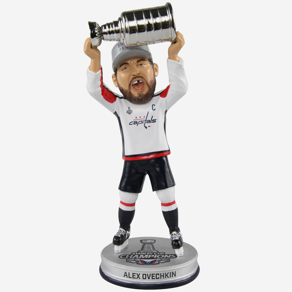Alex Ovechkin Washington Capitals Trophy Celebration Bobblehead FOCO - FOCO.com