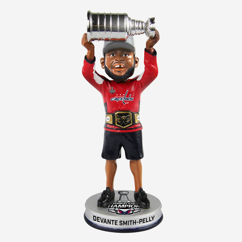 Devante Smith Pelley Washington Capitals Trophy Celebration Bobblehead FOCO - FOCO.com
