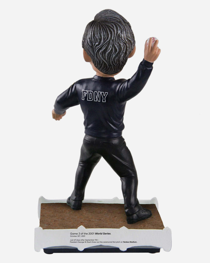 George W Bush First Pitch Bobblehead FOCO - FOCO.com