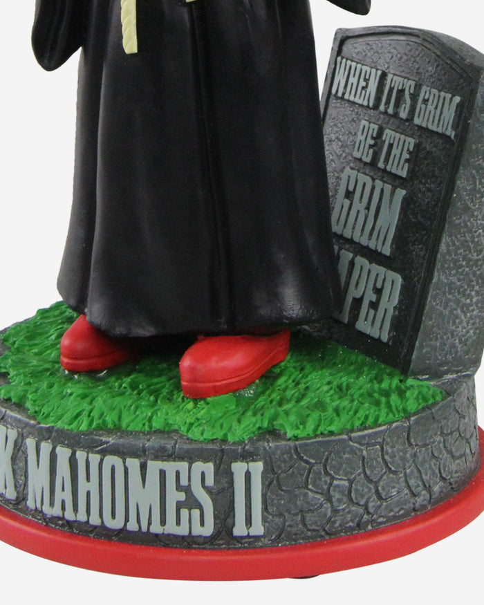 Patrick Mahomes Grim Reaper Bobblehead FOCO - FOCO.com