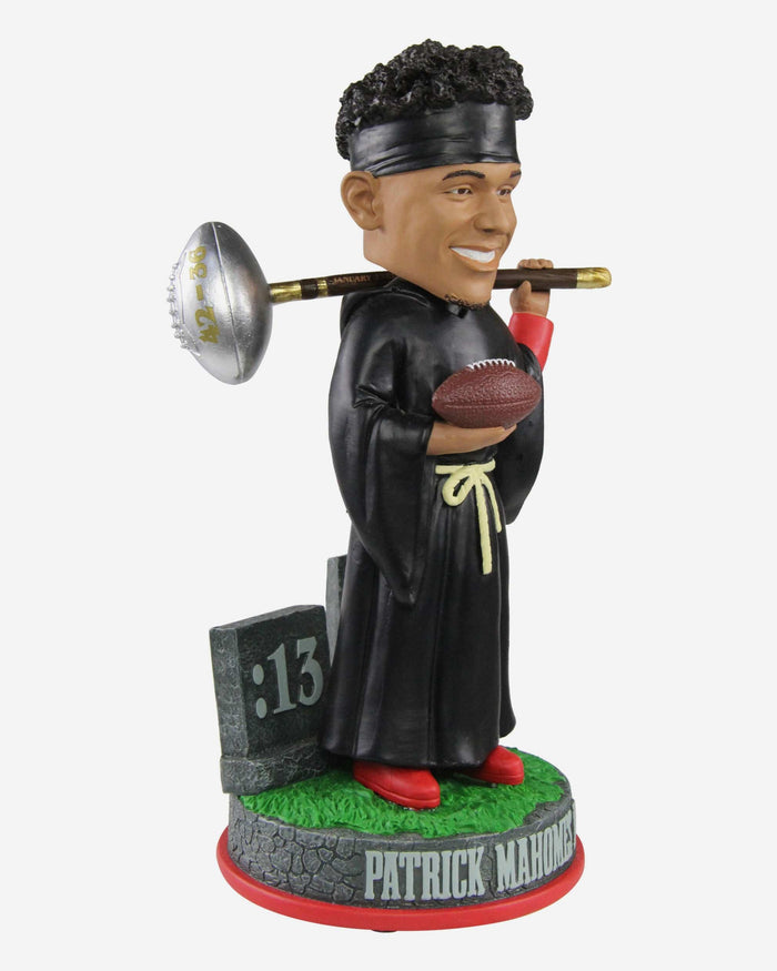 Patrick Mahomes Grim Reaper Bobblehead FOCO - FOCO.com