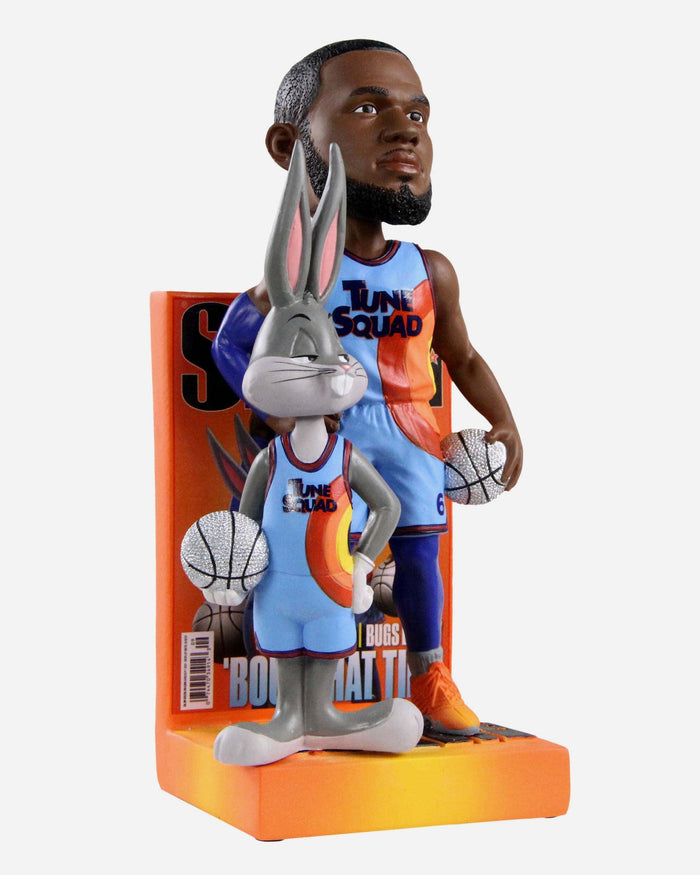 LeBron James & Bugs Bunny Space Jam : A New Legacy Tune Squad Slam Magazine Cover Bobblehead FOCO - FOCO.com