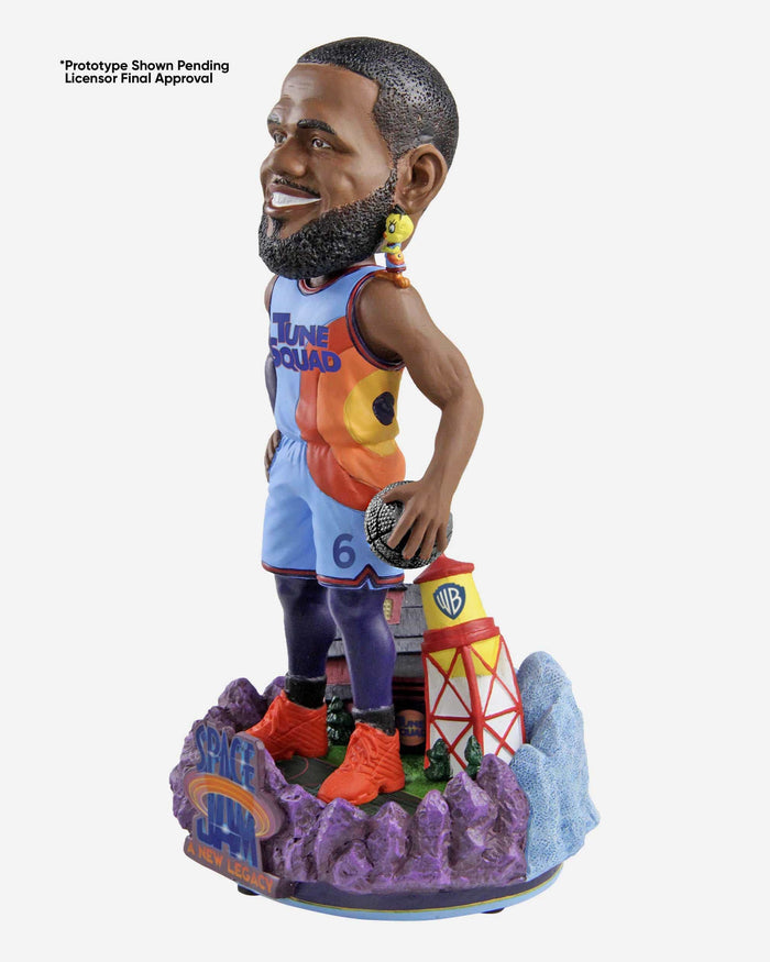 LeBron James Space Jam: A New Legacy Tune Squad Court Variant Bobblehead FOCO - FOCO.com