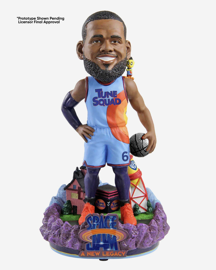 LeBron James Space Jam: A New Legacy Tune Squad Court Variant Bobblehead FOCO - FOCO.com