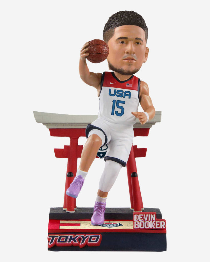 Devin Booker USA Basketball Mens National Team Tokyo Bobblehead FOCO - FOCO.com