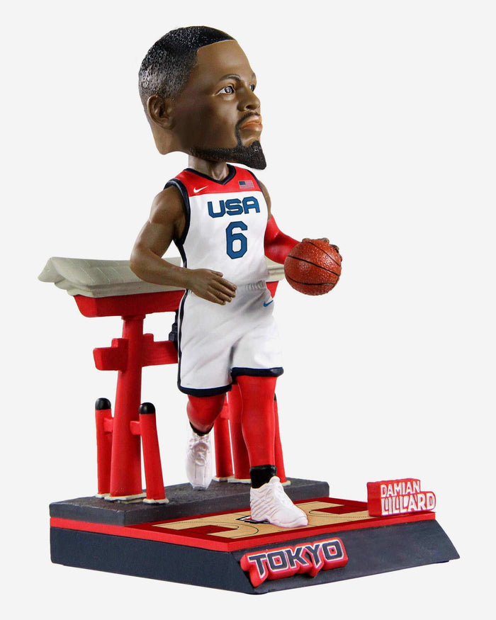 Damian Lillard USA Basketball Mens National Team Tokyo Bobblehead FOCO - FOCO.com