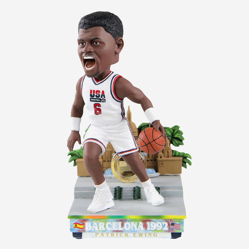Patrick Ewing USA Basketball Mens National Team 1992 Spain Bobblehead FOCO - FOCO.com