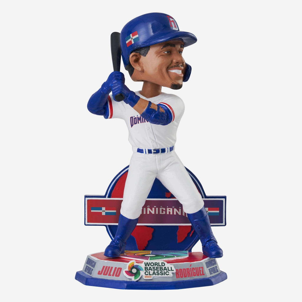 Julio Rodriguez Dominican Republic 2023 World Baseball Classic Bobblehead FOCO - FOCO.com