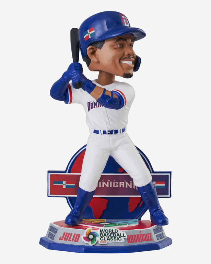 Julio Rodriguez Dominican Republic 2023 World Baseball Classic Bobblehead FOCO - FOCO.com