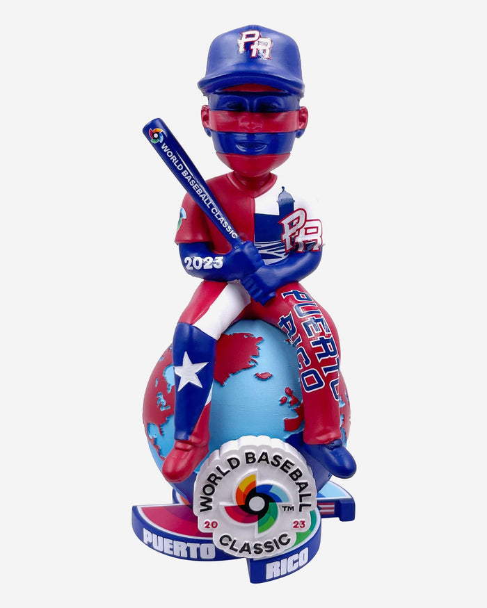 Puerto Rico 2023 World Baseball Classic Bobbles On Parade Bobblehead FOCO - FOCO.com