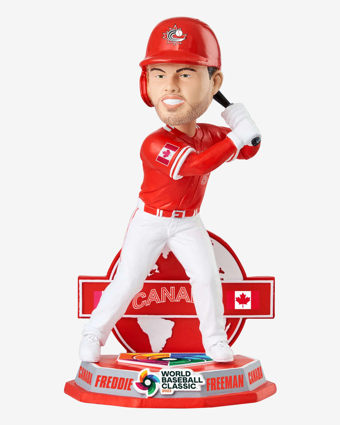 Freddie Freeman Canada 2023 World Baseball Classic Bobblehead FOCO - FOCO.com