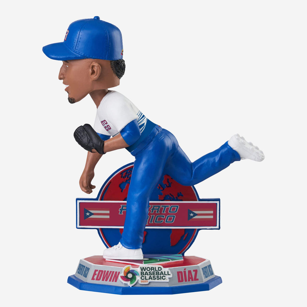Edwin Diaz Puerto Rico 2023 World Baseball Classic Bobblehead FOCO - FOCO.com