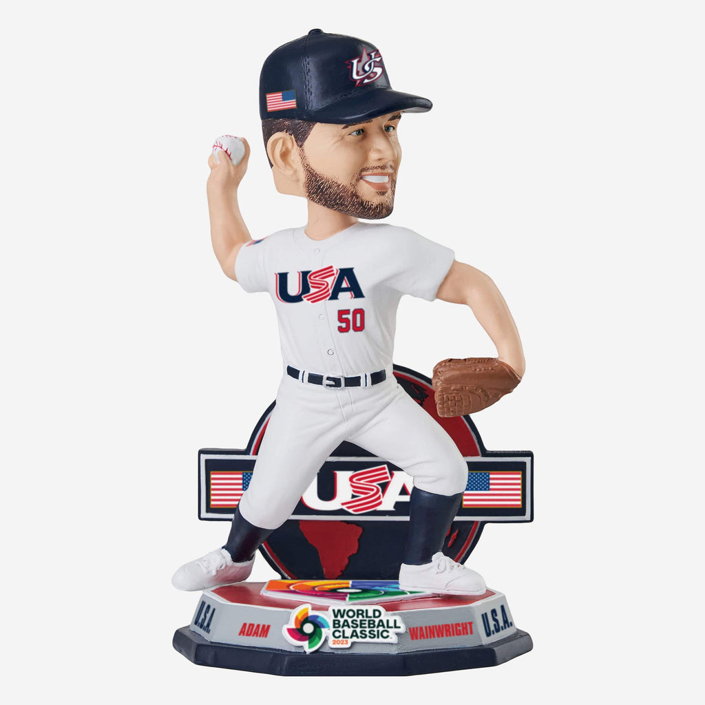 Adam Wainwright USA 2023 World Baseball Classic Bobblehead FOCO - FOCO.com