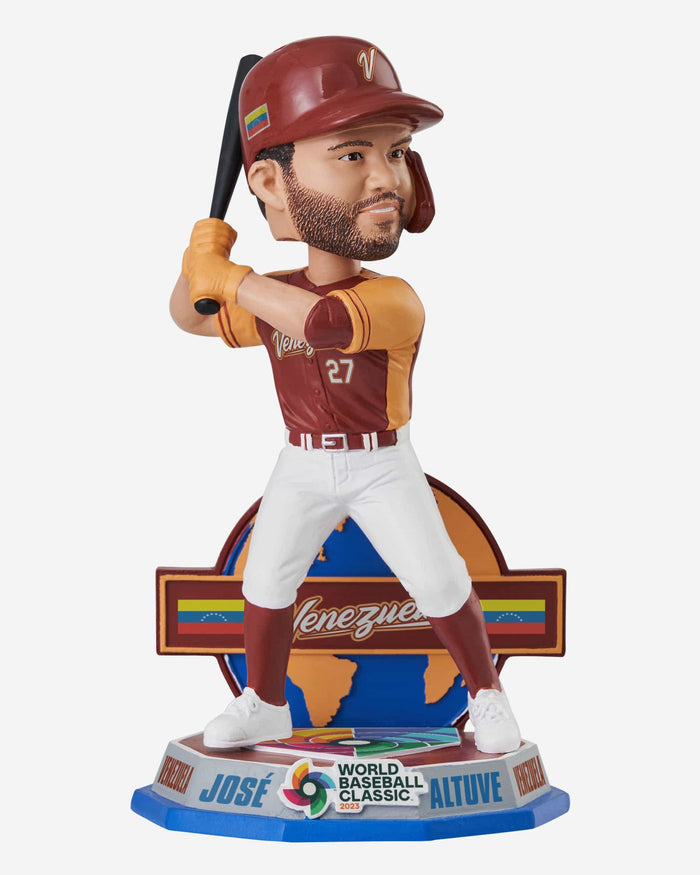 Jose Altuve Venezuela 2023 World Baseball Classic Bobblehead FOCO - FOCO.com