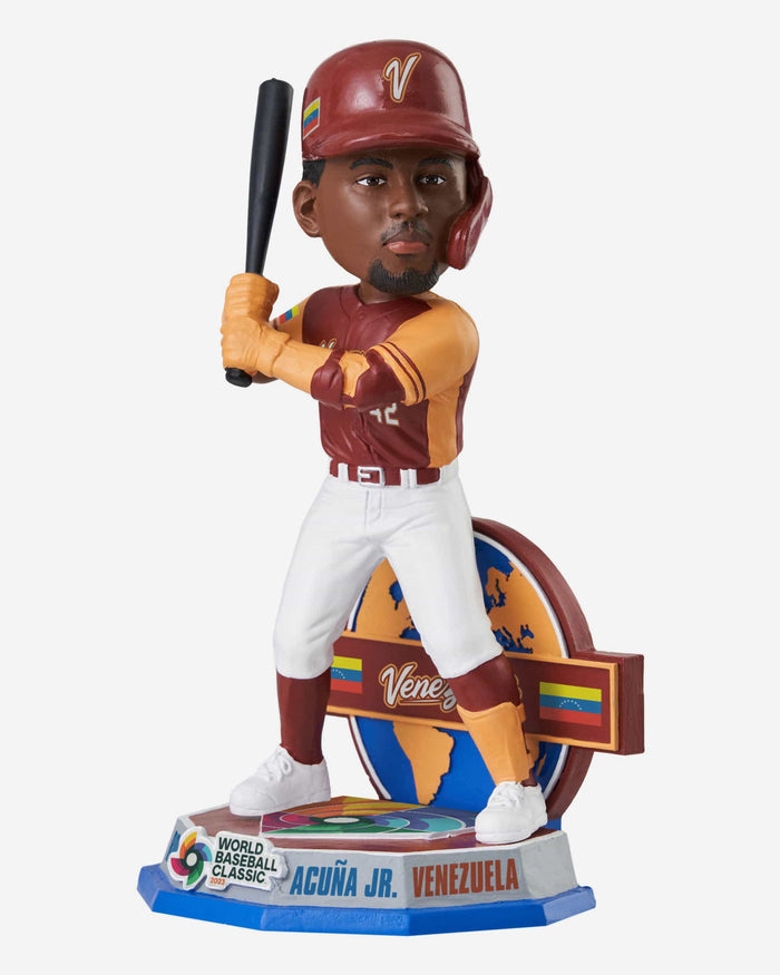 Ronald Acuna Jr Venezuela 2023 World Baseball Classic Bobblehead FOCO - FOCO.com