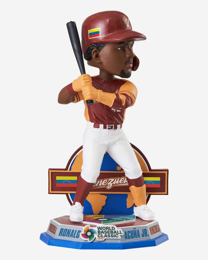 Ronald Acuna Jr Venezuela 2023 World Baseball Classic Bobblehead FOCO - FOCO.com