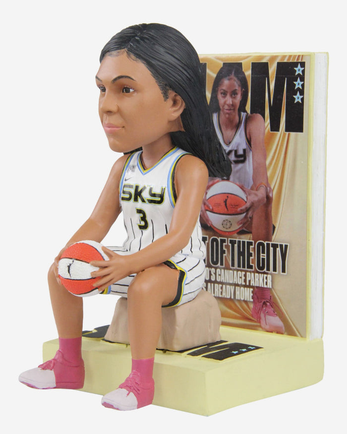 Candace Parker Chicago Sky Slam Magazine Cover Bobblehead FOCO - FOCO.com