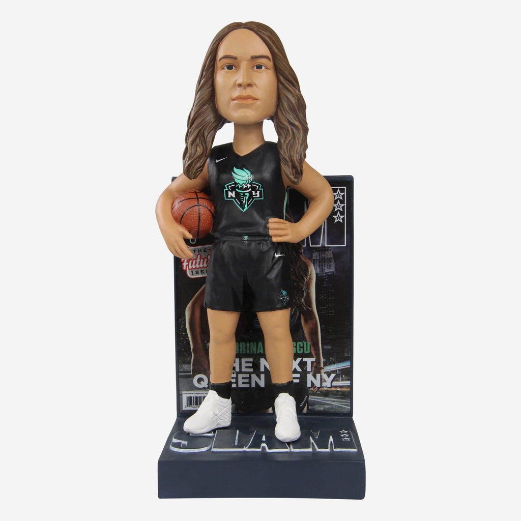 Sabrina Ionescu New York Liberty Slam Magazine Cover Bobblehead FOCO - FOCO.com