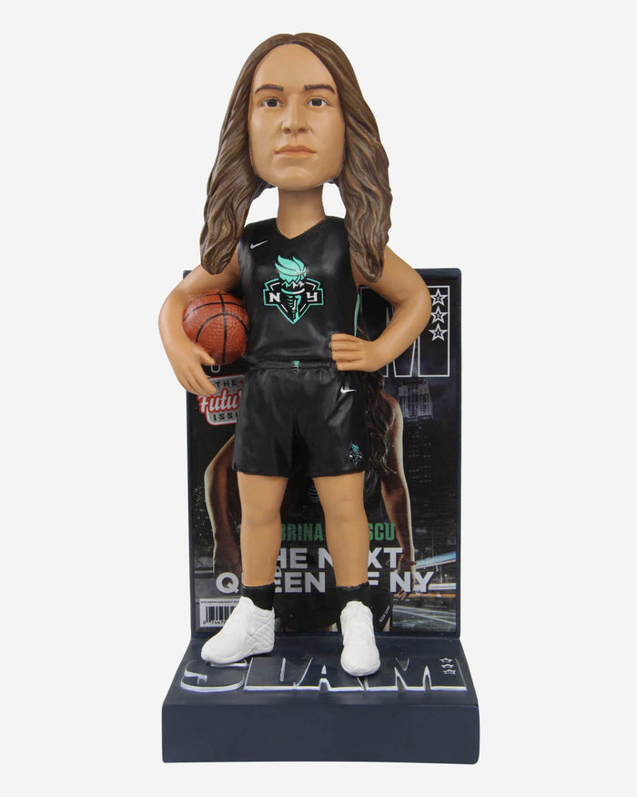 Sabrina Ionescu New York Liberty Slam Magazine Cover Bobblehead FOCO - FOCO.com