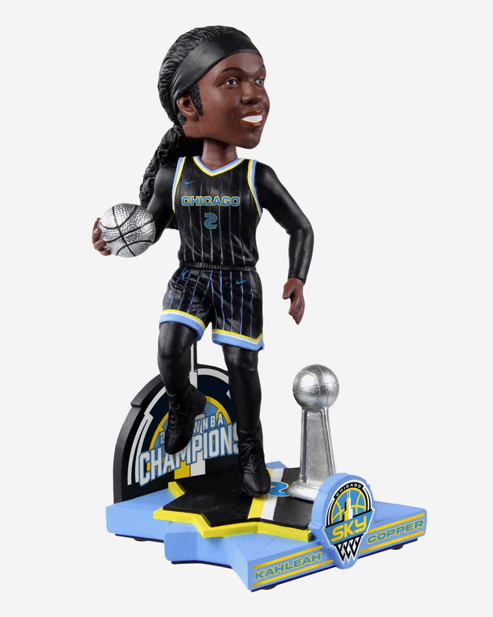 Kahleah Copper Chicago Sky 2021 WNBA Champions Bobblehead FOCO - FOCO.com