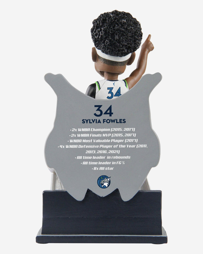 Sylvia Fowles Minnesota Lynx Retirement Bobblehead FOCO - FOCO.com