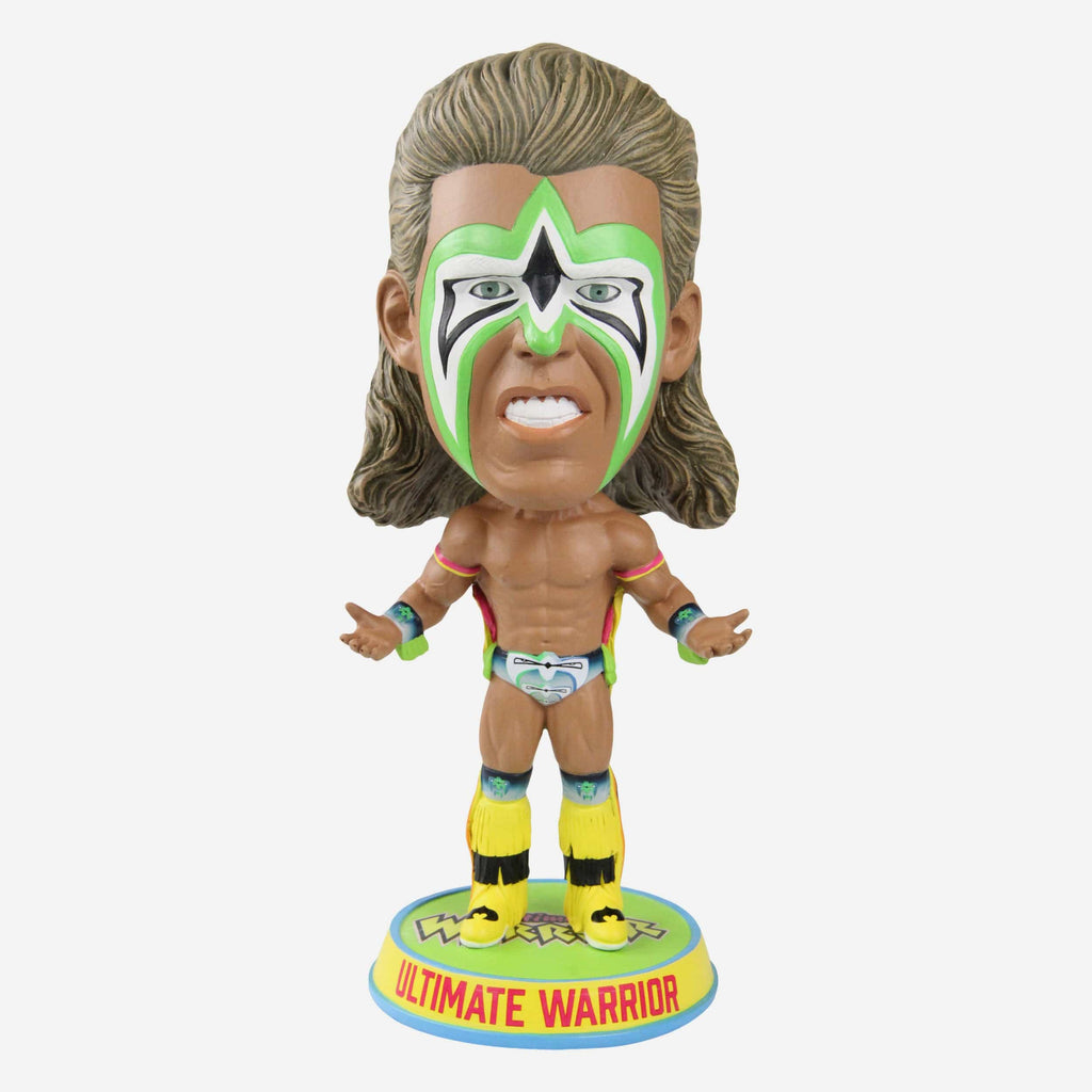 Ultimate Warrior WWE Bighead Bobblehead FOCO - FOCO.com