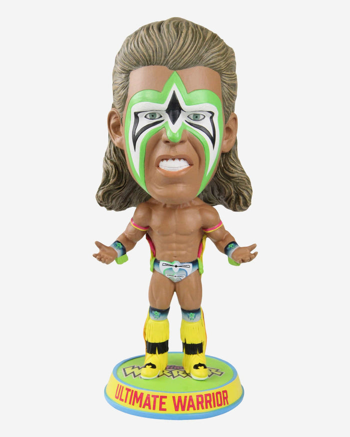 Ultimate Warrior WWE Bighead Bobblehead FOCO - FOCO.com