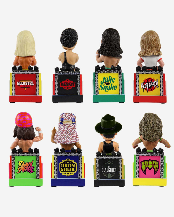 WWE Commemorative 1980s Mini Bobblehead Boxed Set FOCO - FOCO.com