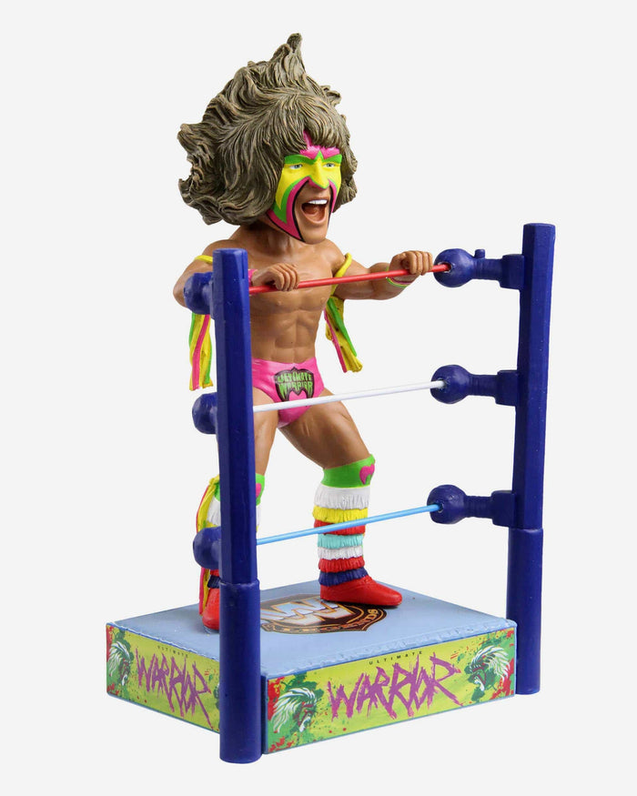 Ultimate Warrior WWE Ropes Moment Bobblehead FOCO - FOCO.com