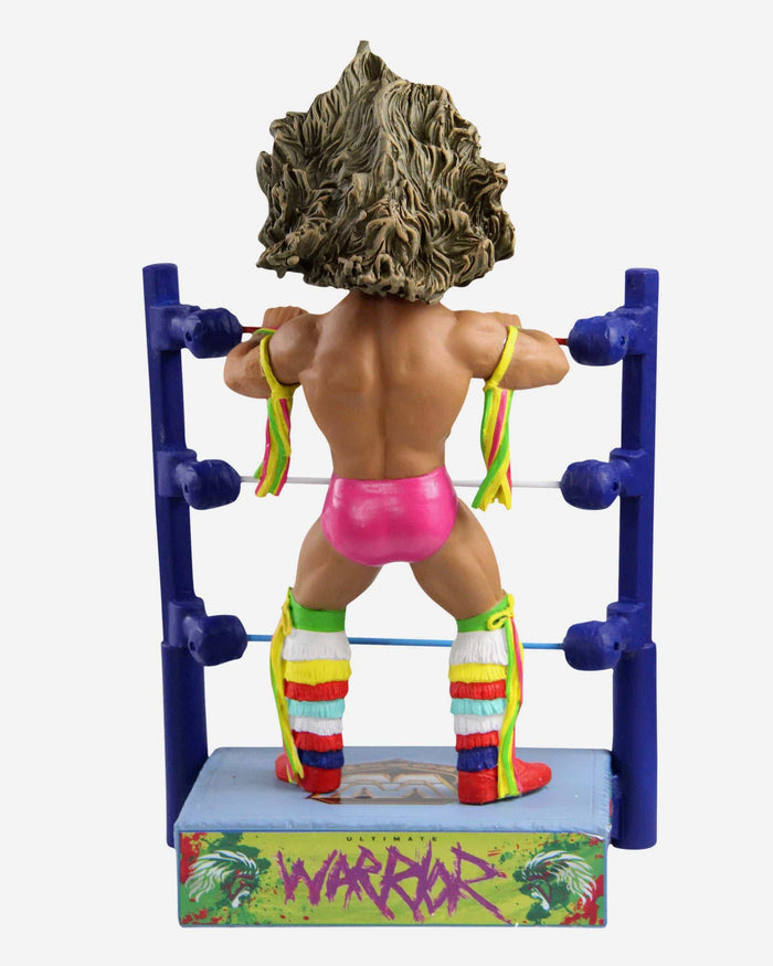 Ultimate Warrior WWE Ropes Moment Bobblehead FOCO - FOCO.com