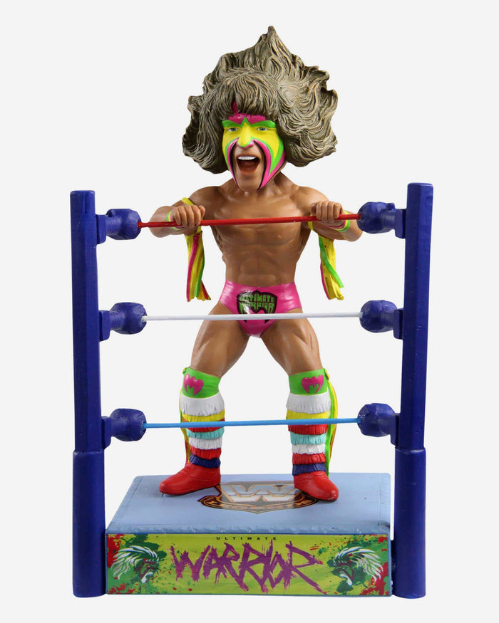 Ultimate Warrior WWE Ropes Moment Bobblehead FOCO - FOCO.com