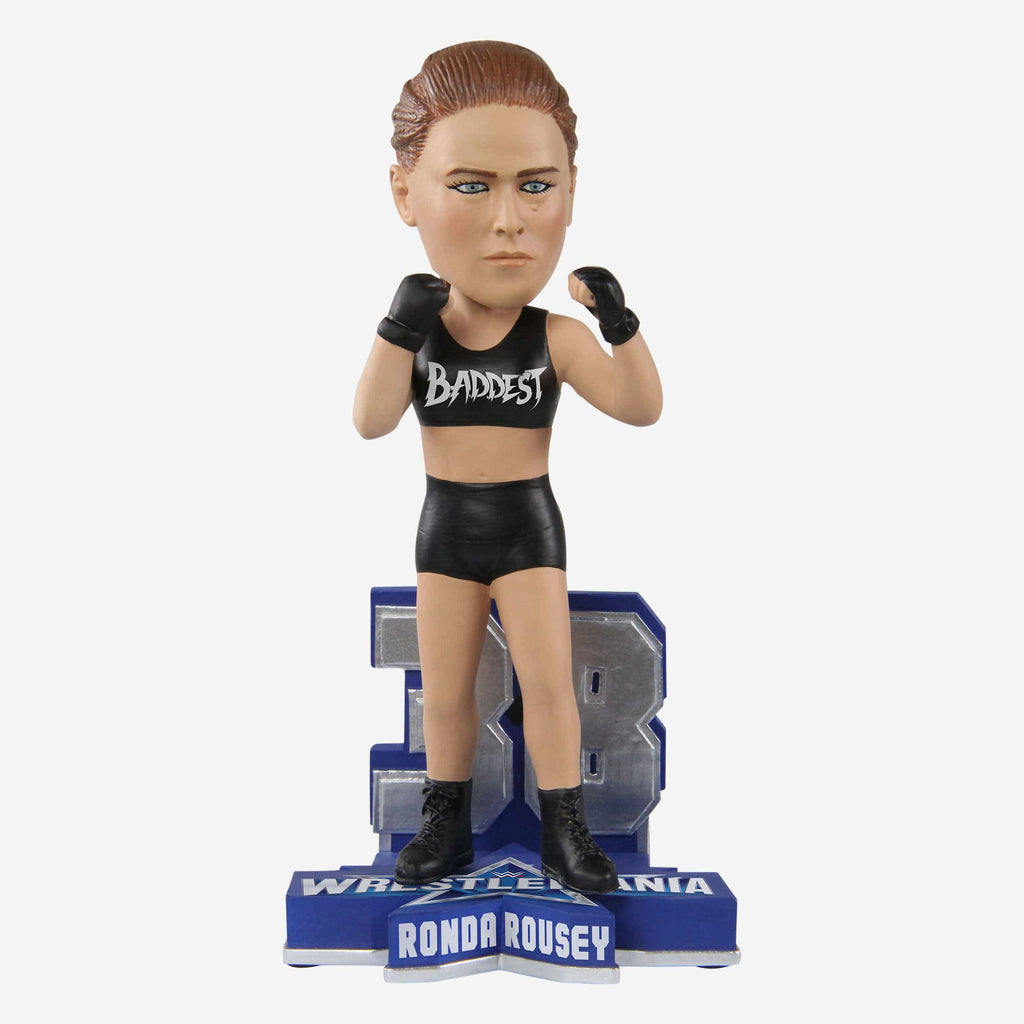 Ronda Rousey WWE Wrestlemania 38 Bobblehead FOCO - FOCO.com