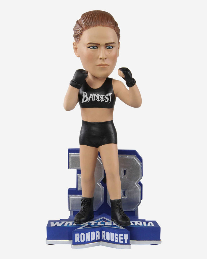 Ronda Rousey WWE Wrestlemania 38 Bobblehead FOCO - FOCO.com