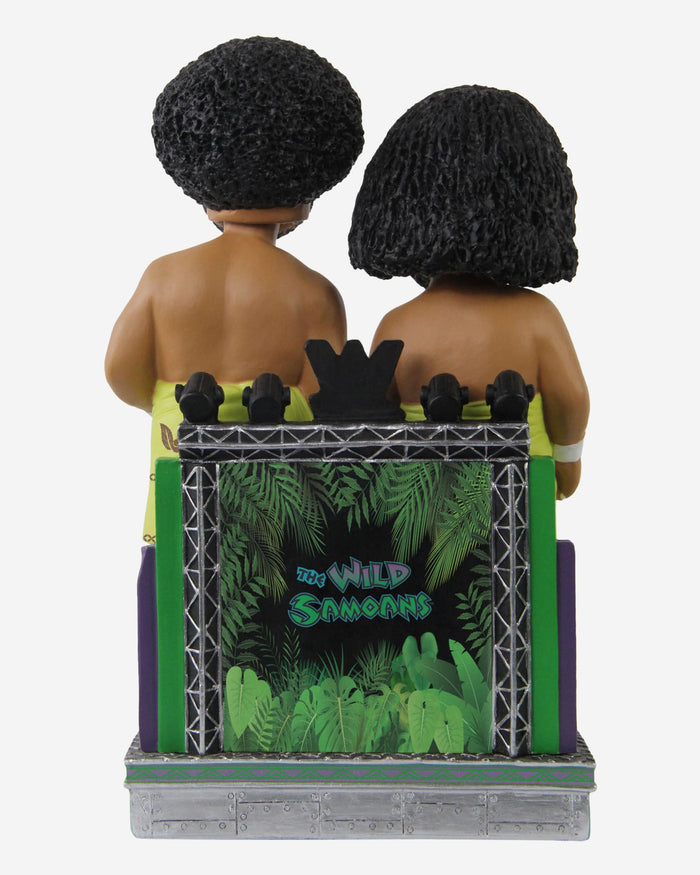 The Wild Samoans WWE Tag Team Bobblehead FOCO - FOCO.com