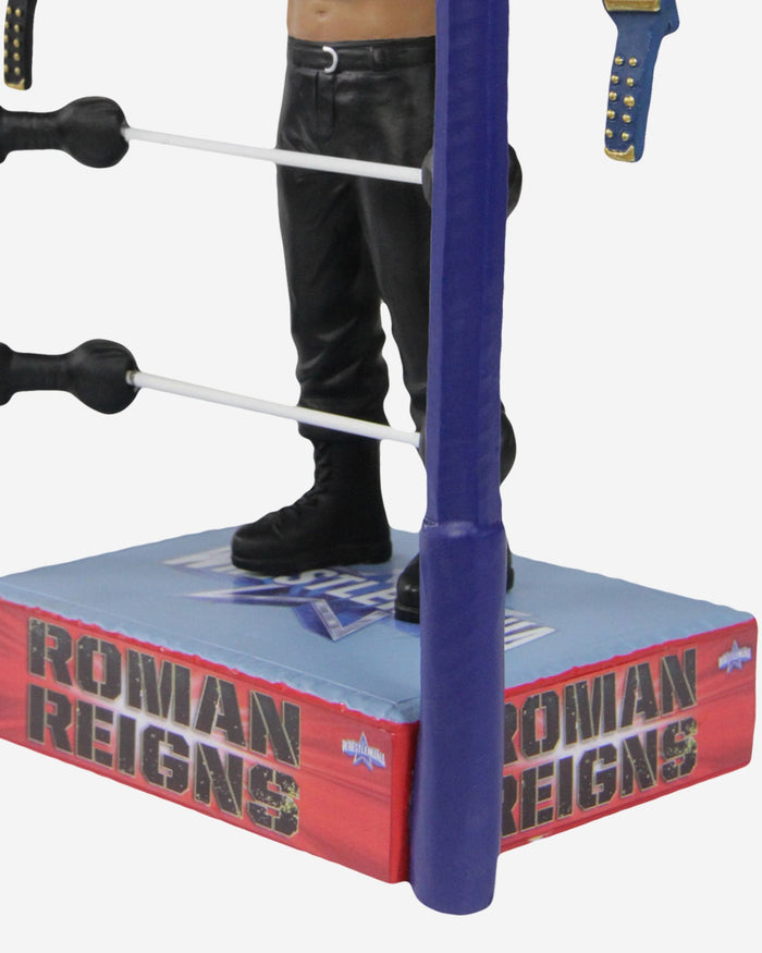Roman Reigns WWE Wrestlemania 38 Champion Bobblehead FOCO - FOCO.com