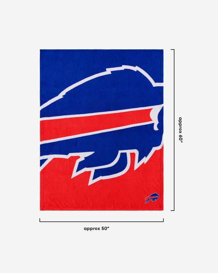 Buffalo Bills Supreme Slumber Plush Throw Blanket FOCO - FOCO.com