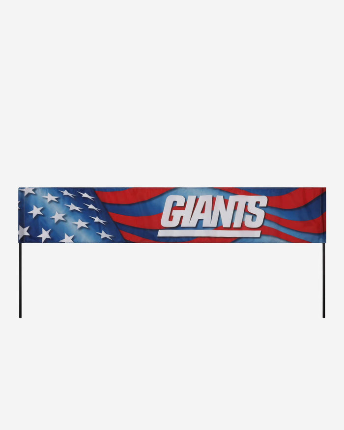 New York Giants Long Lawn Banner FOCO - FOCO.com