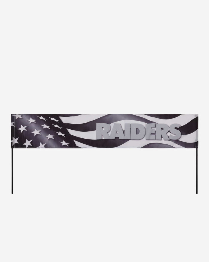 Las Vegas Raiders Long Lawn Banner FOCO - FOCO.com