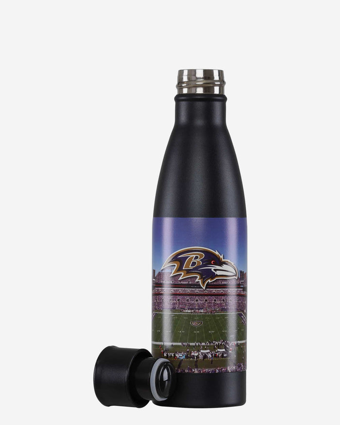 Baltimore Ravens Primetime Metal 18 oz Bottle FOCO - FOCO.com